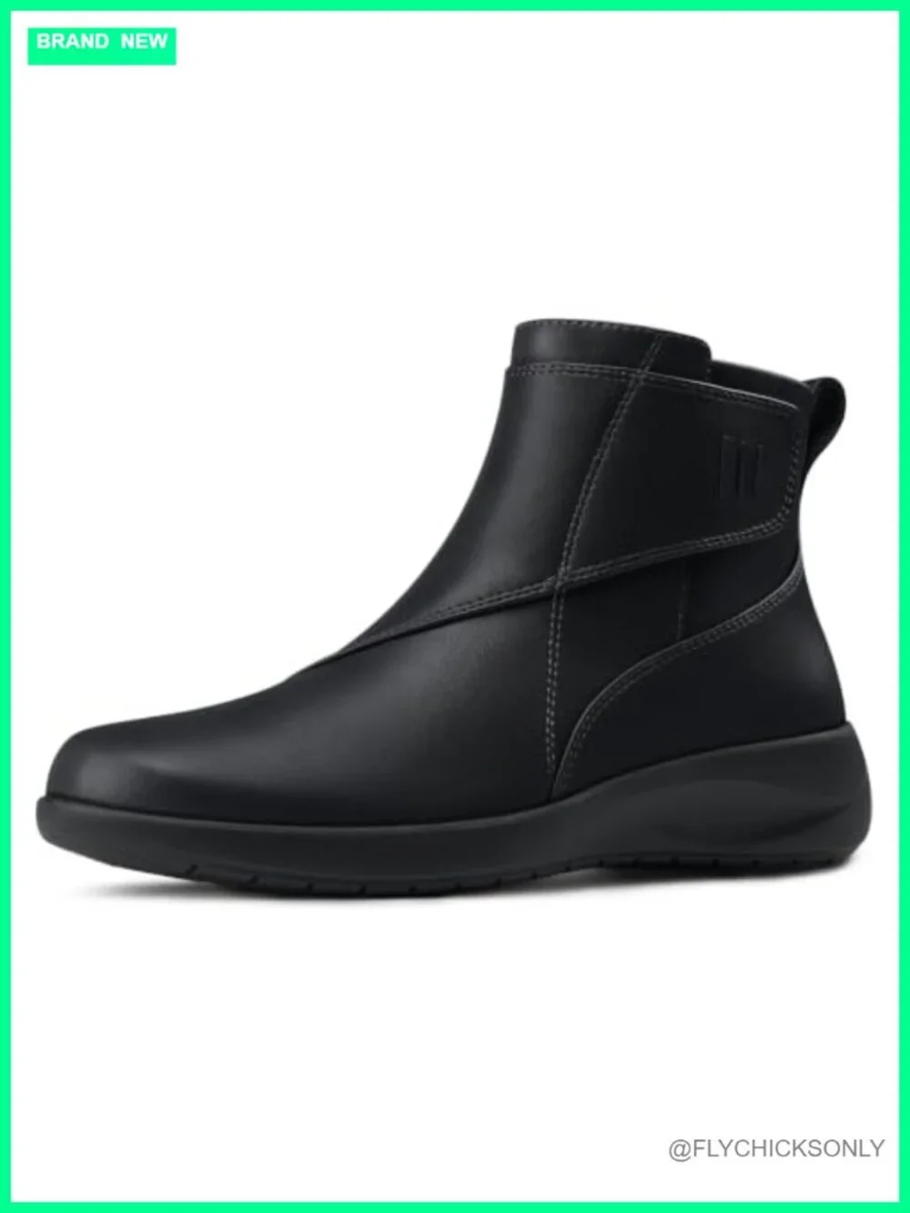 Women's Ankle Boots with Arch Support Slip-On Comfortable Booties